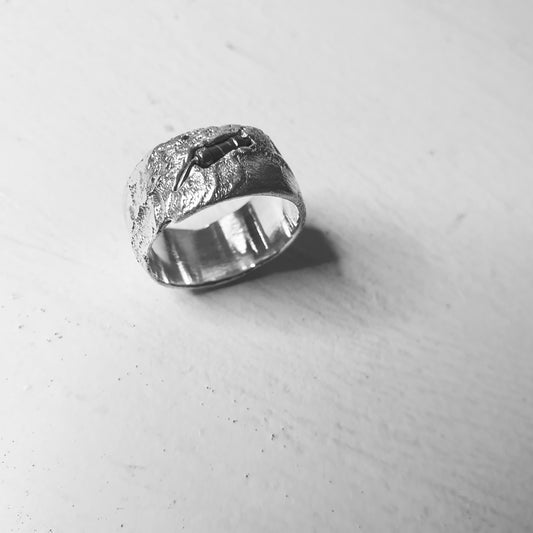 Silver Resistor Ring (US 7)